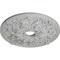 Ekena Millwork Jamie Ceiling Medallion (Fits Canopies up to 3 7/8"), 23 5/8"OD x 3 7/8"ID x 2 1/8"P, Frost CM23JAFRF - alternate 3